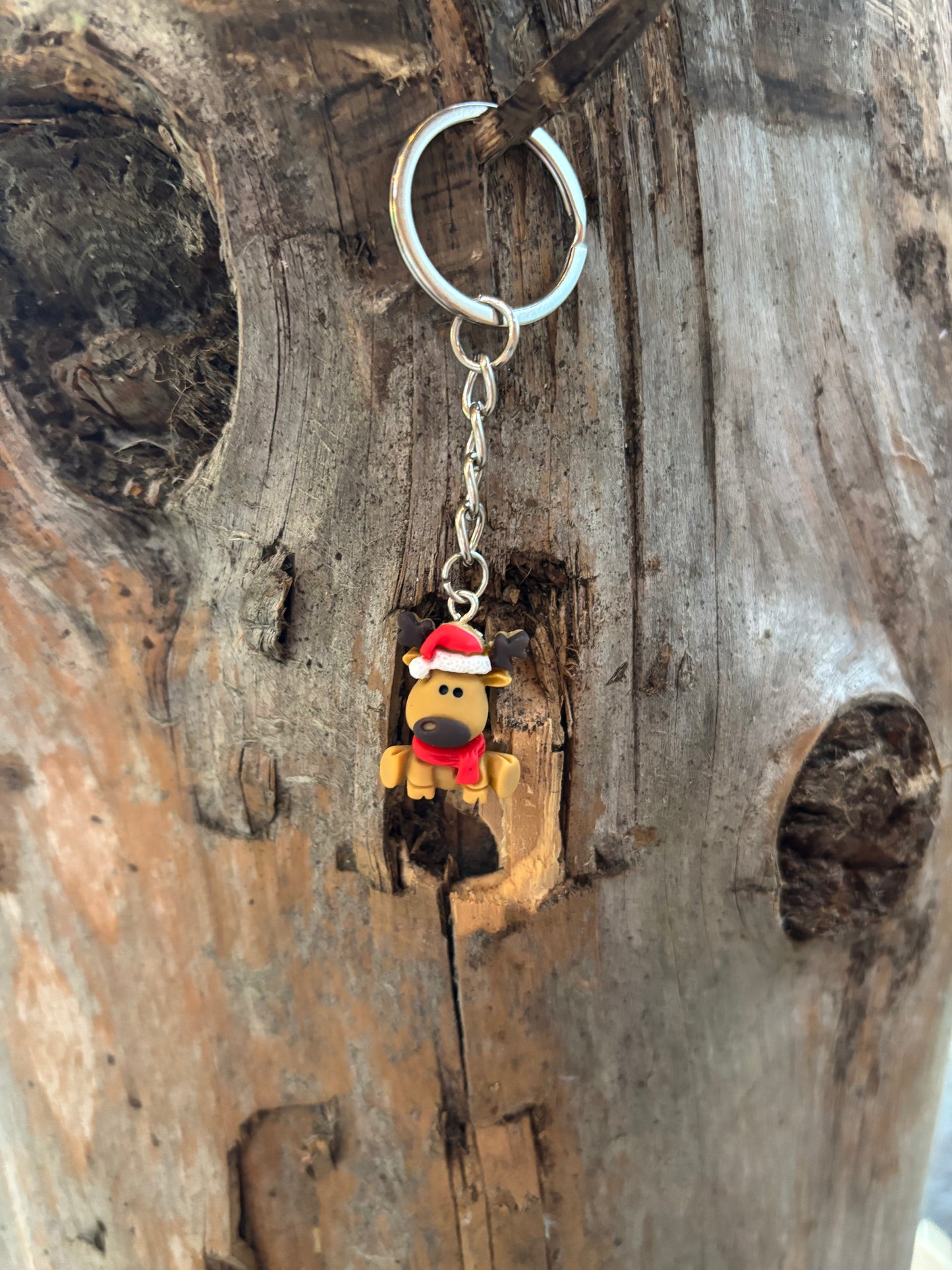 Reindeer keychain